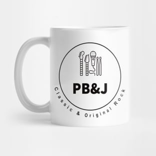 PB&J Logo BLK Mug